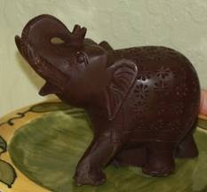 Chocolate elephant